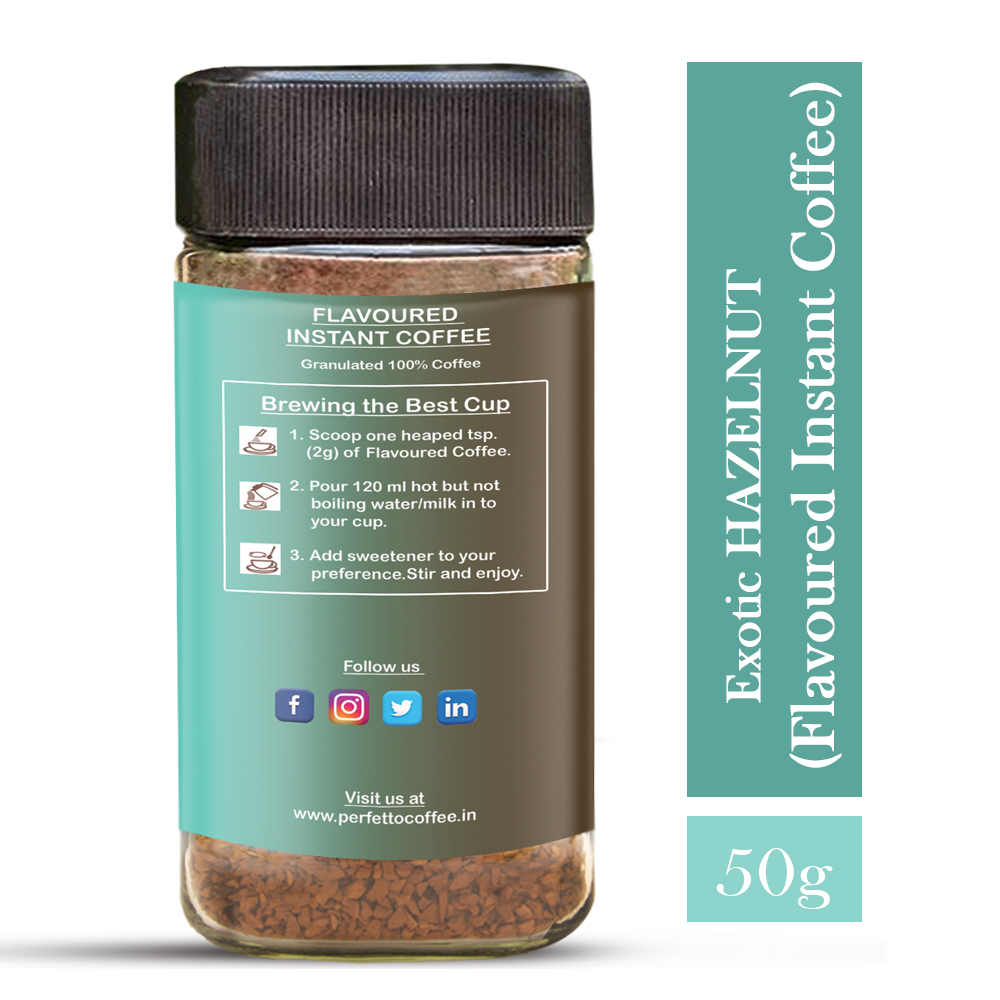 Hazelnut Flavoured Instant Coffee