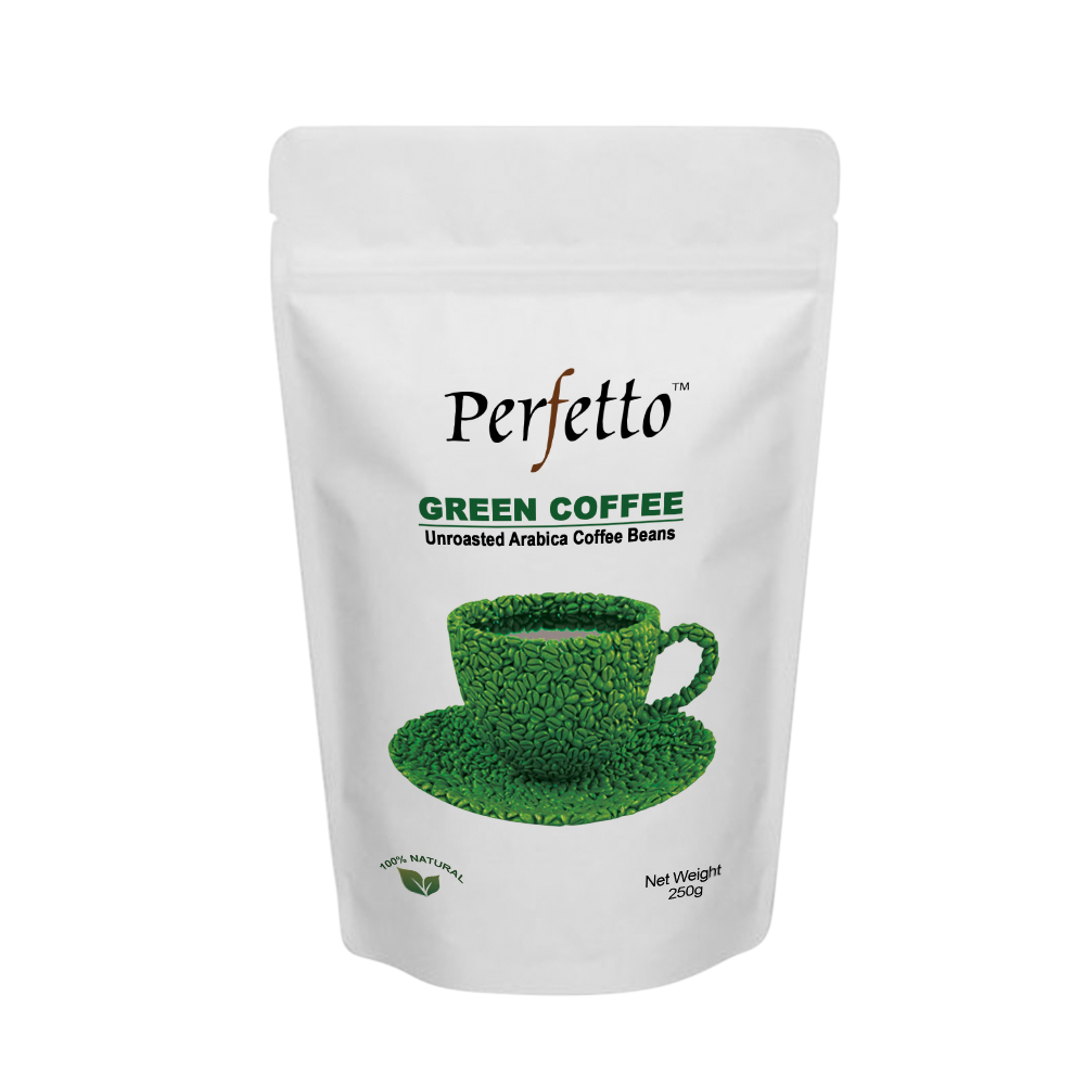 Perfetto Green Coffee Beans | Arabica Cherry AAA  Pouch
