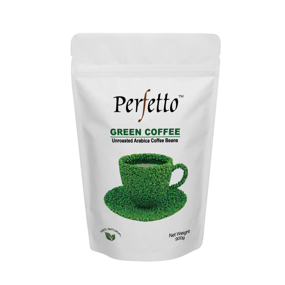 Perfetto Green Coffee Beans | Arabica Cherry AAA  Pouch