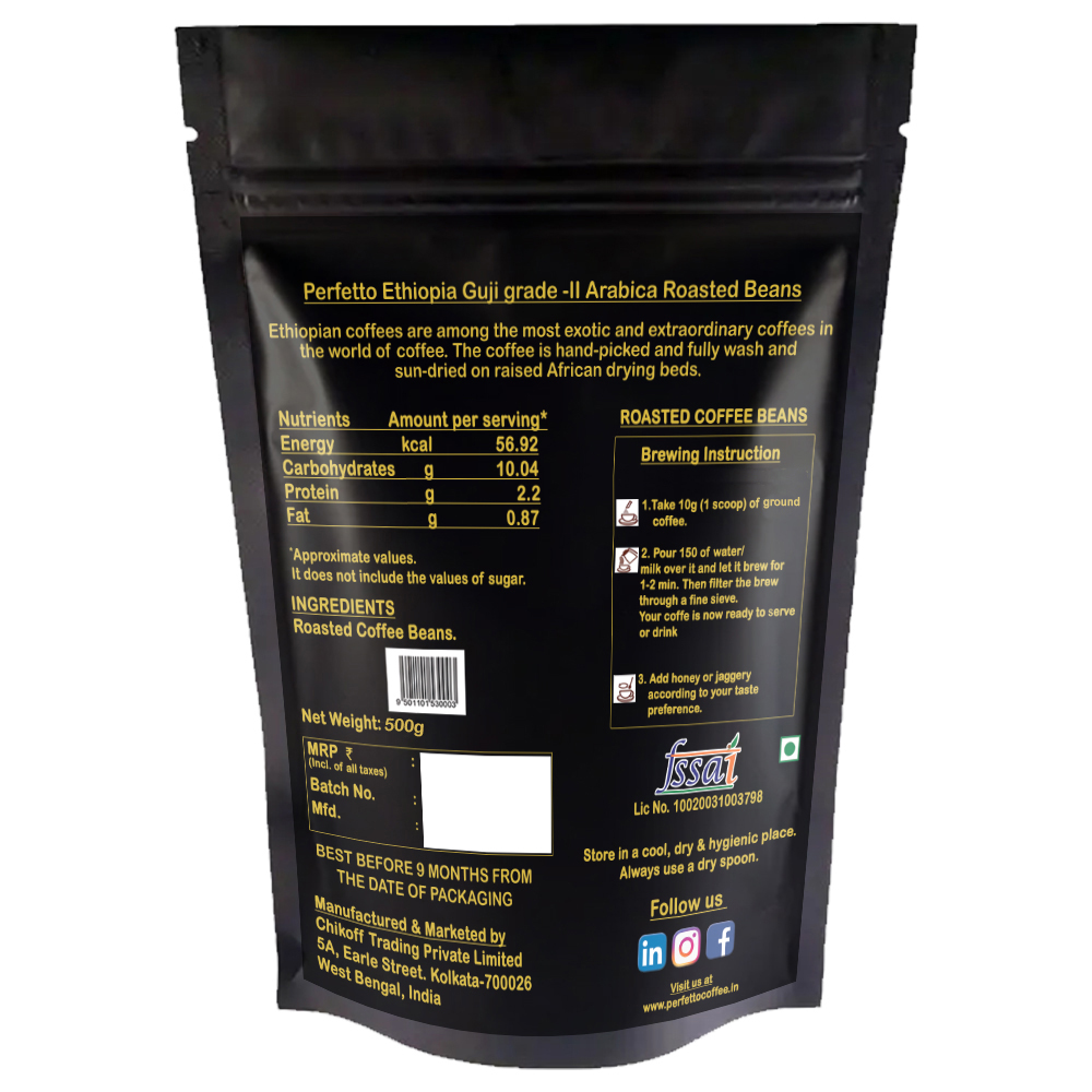 Ethiopia Guji Roast And Ground Coffee