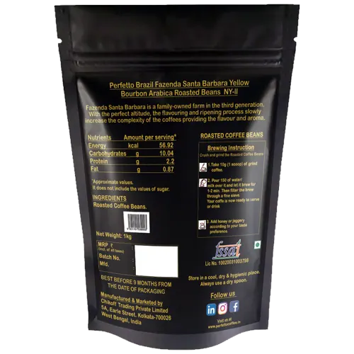 Brazil Fazenda Santa Barbara Roasted Coffee