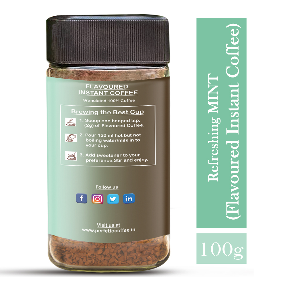 Mint Flavoured Instant Coffee