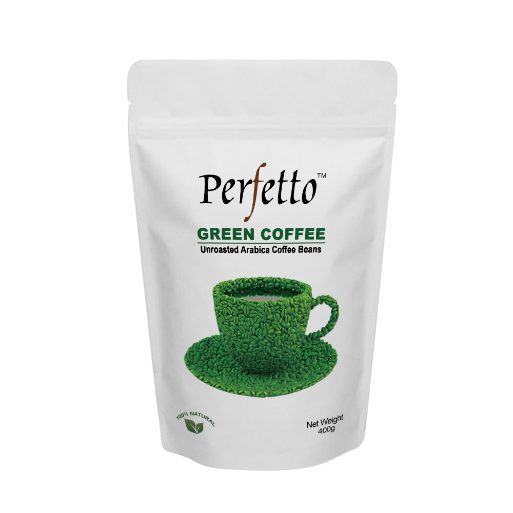 Perfetto Green Coffee Beans | Arabica Cherry AAA  Pouch